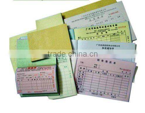 Proforma invoice printing book