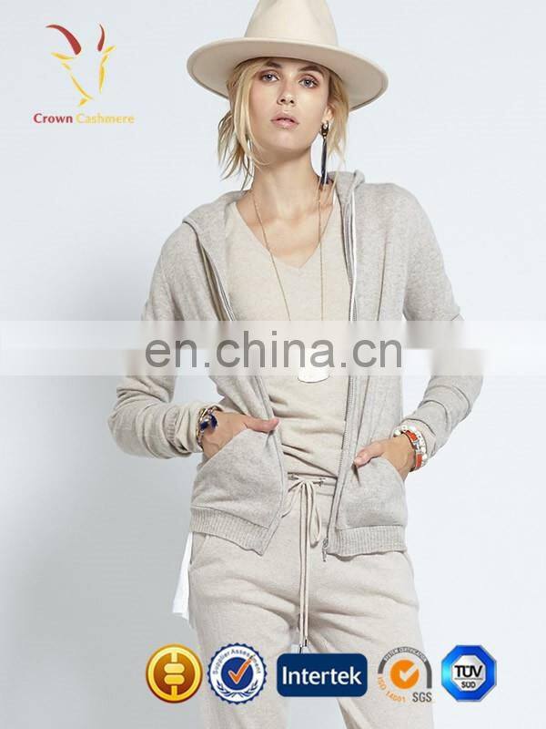 Lady Hood Sweater,Hoodies for Women,Hooded Cardigan with long zipper