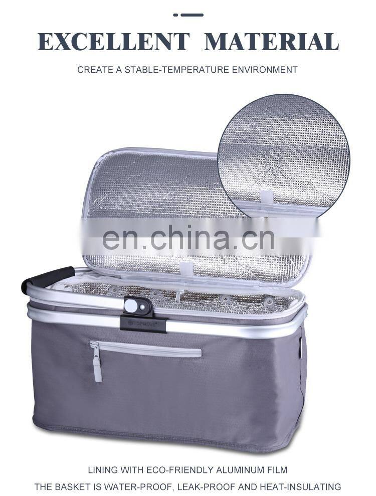 GINT 25L Picnic Home Garden 600D PVC Customer Color Food Wine Cooler Bag