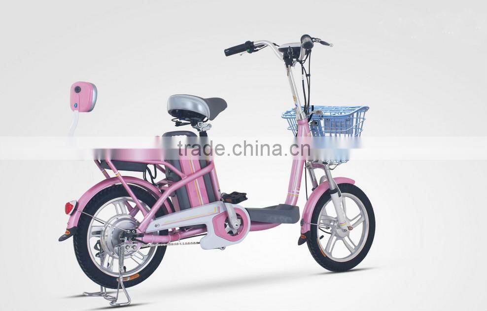 2015 new model 48v 240w low price city mini china electric motor bicycle