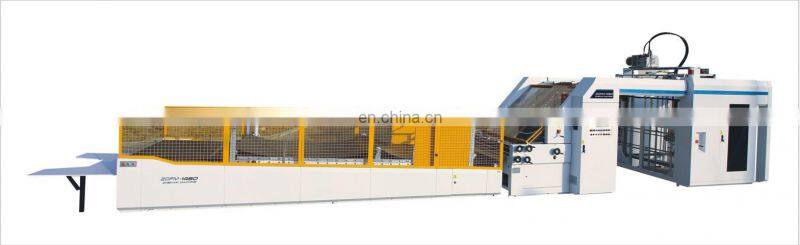 Automatic litho laminator/automatic litho corrugated carton flute laminating machine