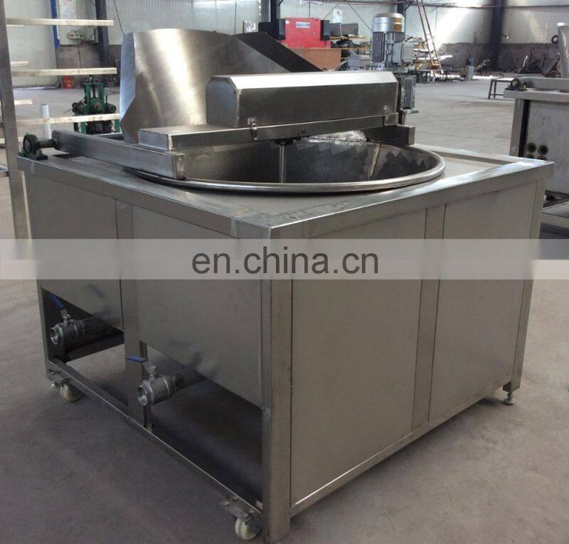 Automatic commercial potato chips fryer machine semi auto small sweet potatoes chip gas batch frying equipment price for sale