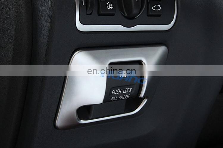 Chrome Electronic Handbrake Cover Trim Sticker For VOLVO XC60 V60 S60 S80 Accessories Car Styling