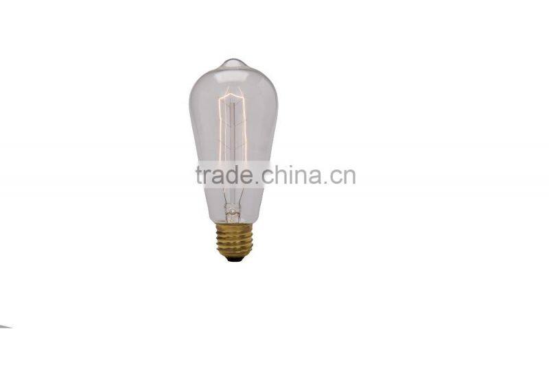Edison bulb, ST64 Squirrel cage/Spiral, E27 40W