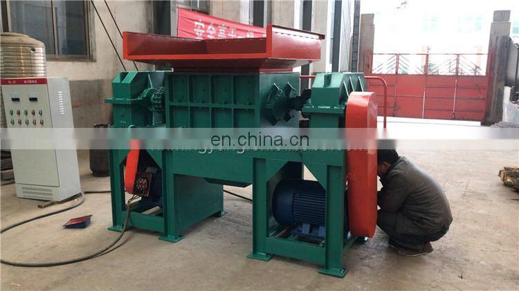Home Use Iron Scrap Steel Scrap Double Shaft Shredder Machine