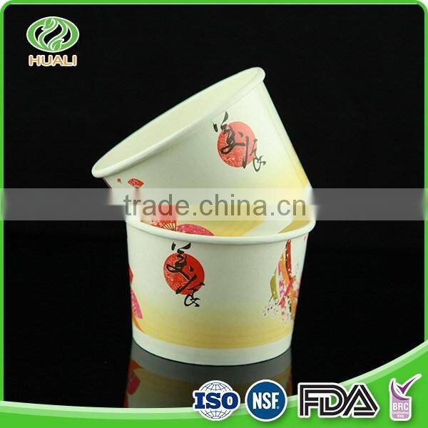 Non leakage non-toxic disposable custom soup paper bowl machine