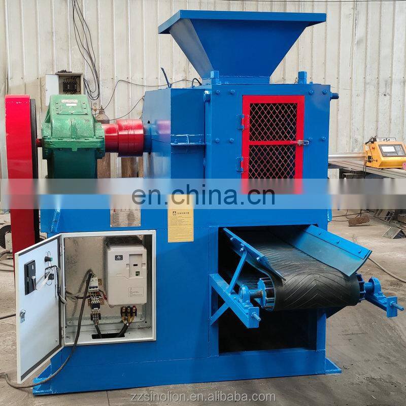 Good quality Roller type mineral coal briquette machine / coal ball forming press machine