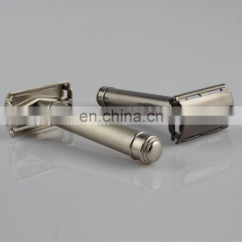 New Design Butterfly Head Colorful Brass Metal Eco-Friendly Black Barber Double Edge Blades Shaving Safety Razor