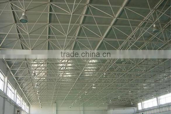 Economic light steel space frame warehouse