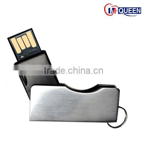 OEM new metal swivel USB flash dive 8gb