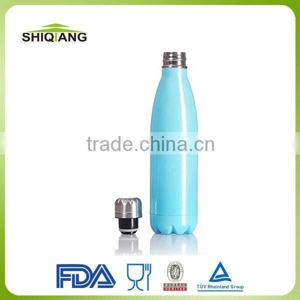 Double wall stainless steel coke bottle sport water bottle BL-6047
