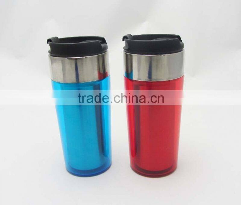 Stainless steel travel mug/ travel mug with replacement lid /coffee travel mug