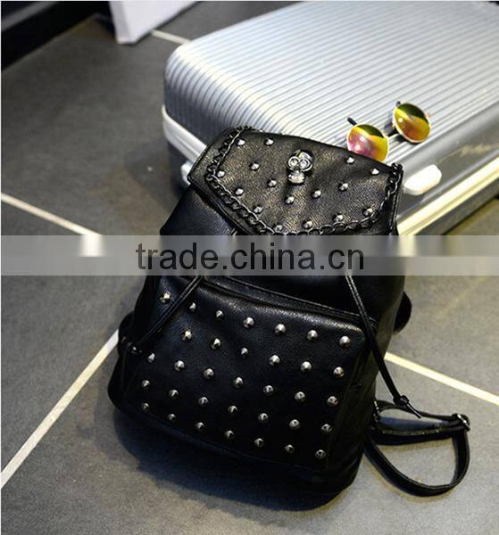 bag pack for girls wholesale backpack PU leather