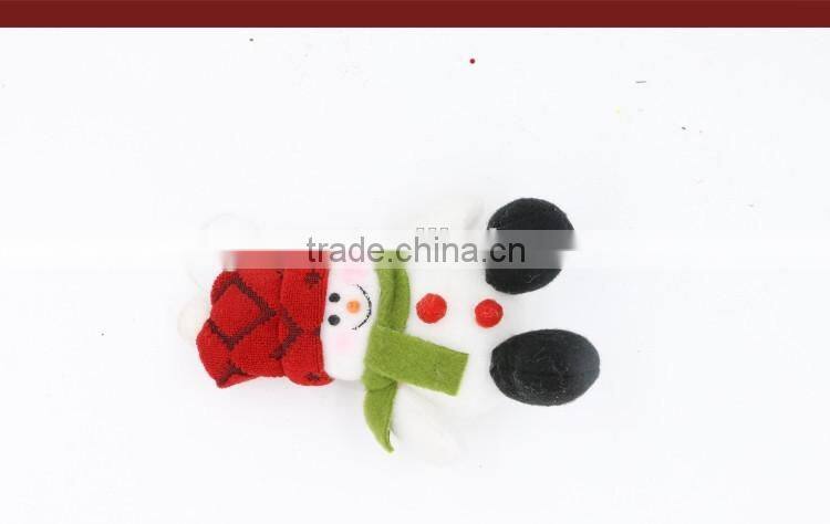 Xmas Tree Decoration Snowman Plush Home Decoration Hanger Table Ornament New Year