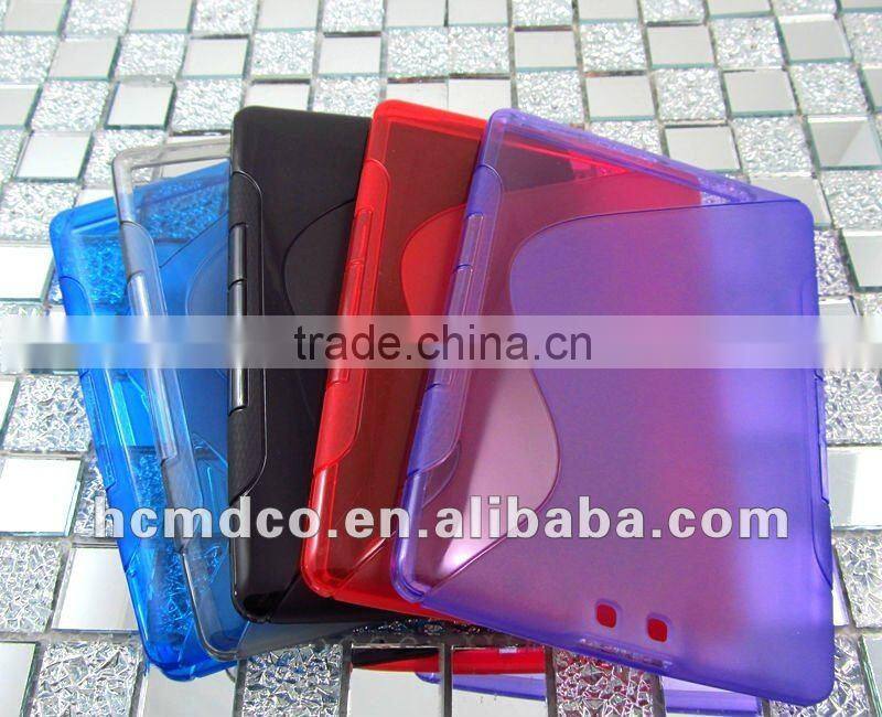 TPU soft cell phone accessories For Amazon Kindle 4 Streamline S Type TPU Case