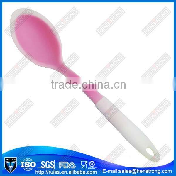 2016 Kitchen Utensils Plastic Silicone Soup Spoon