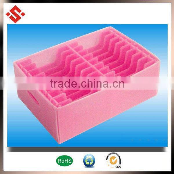 2015 factory direct sale plastic storage box removable dividers