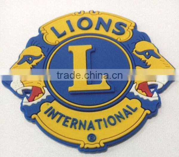 PVC label for garments , soft PVC label