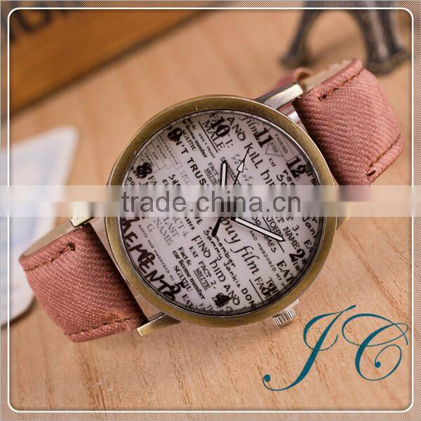 High Quality Automatic Movement Leather Watch For Made In China