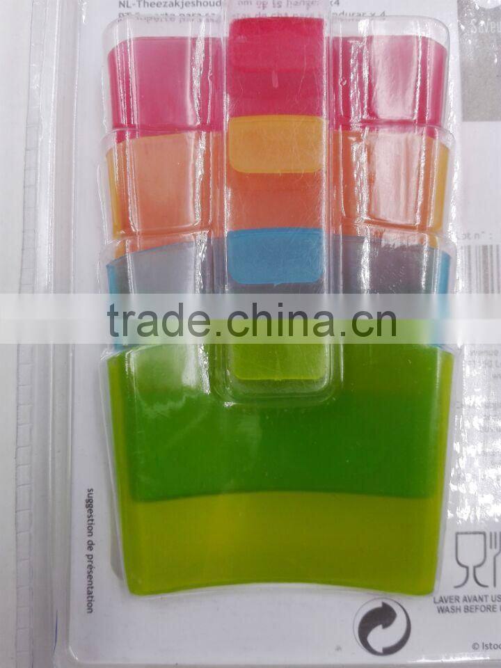 4pc hanging tea bag holder