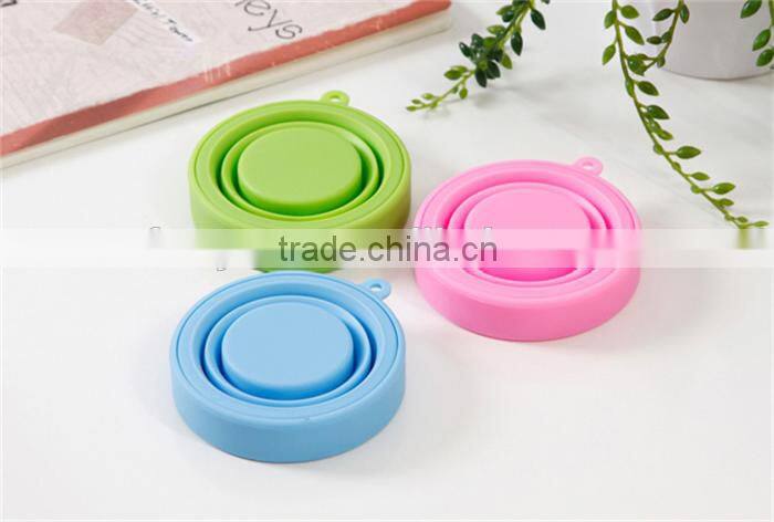 100% Food grade silicone travel mug with silicone sleeve lid,silicone baby travel cu