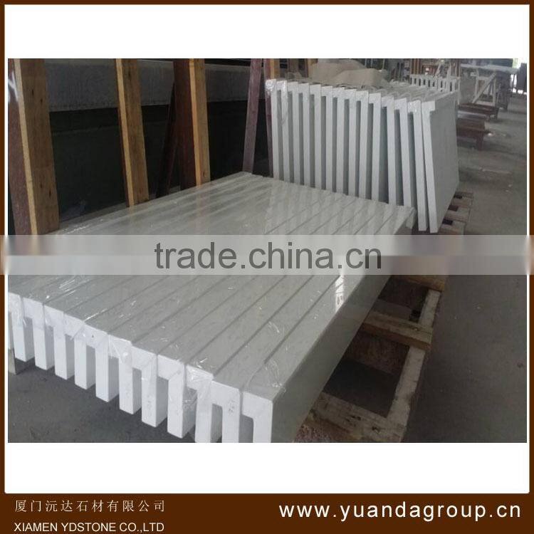Contemporary top sell china white artificial marble