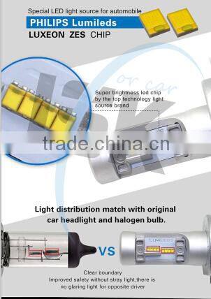 Newest g7 car headlight 9007 led fog light high lumen 4000LM 30W led headlight bulb