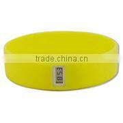 OEM wholesale customzied woven polyester festival wristbands for music party
