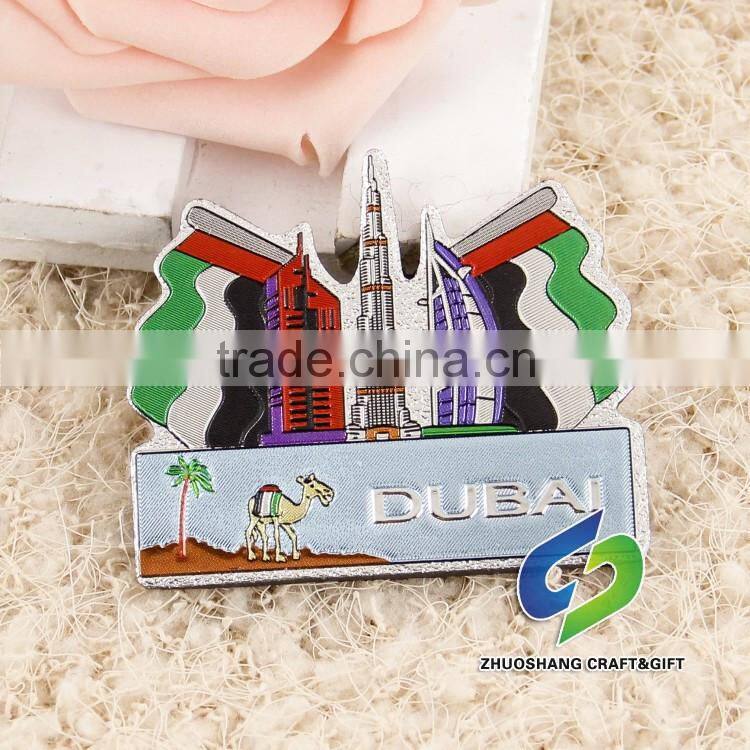 aluminum foil film embossed fridge magnet