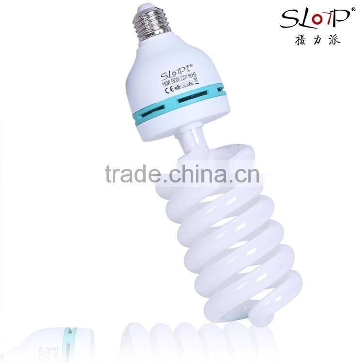 5500K Energy Saving Compact Fluorescent Spiral Bulb Studio Light Bulb