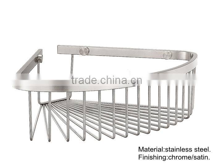 stainless steel single tier net shelf