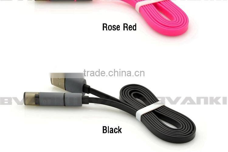 2016 new technology Manufacturer 2 in 1 micro USB Super Speed usb Data Cable,100% Original USB Sync Data Charger Cable Apply