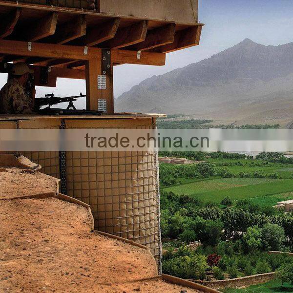 Sand barrier HESCO bastion bullet proof sand wall