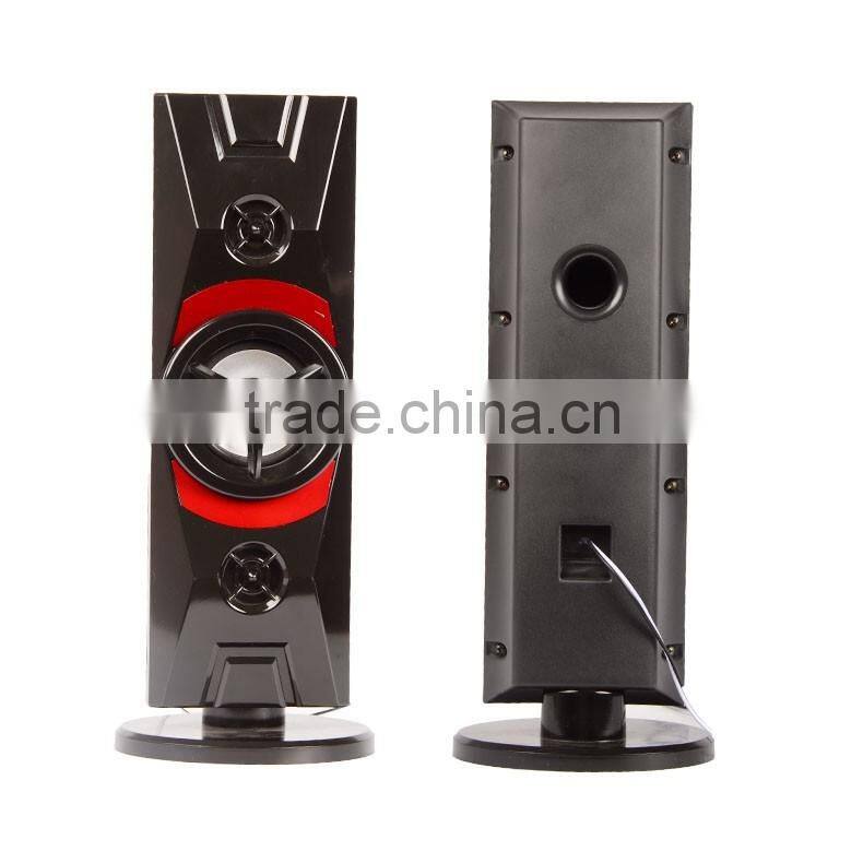 New JR-D20 2.1 speaker box with LED light made in Guangzhou China