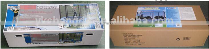 Hot sale fitness equipment large trampolines bed design for bodybuilding