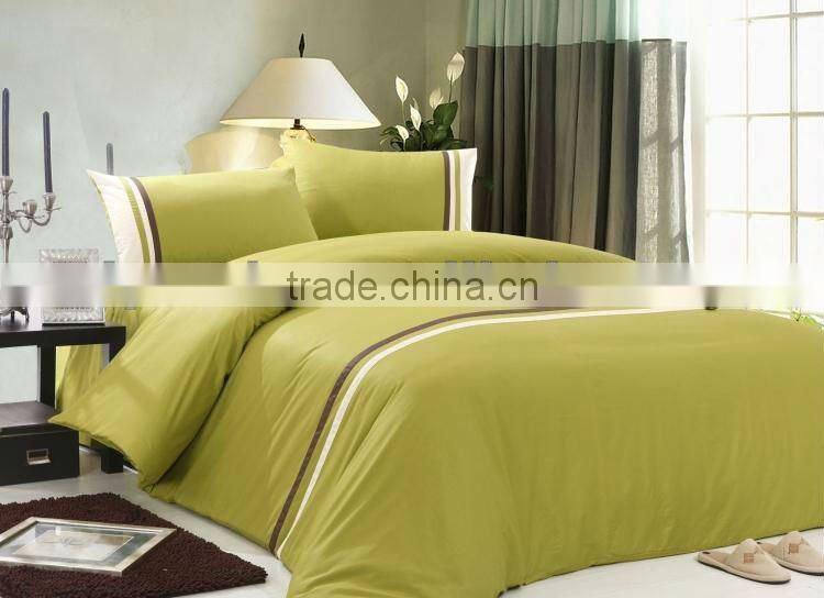 cotton white hotel bedding set