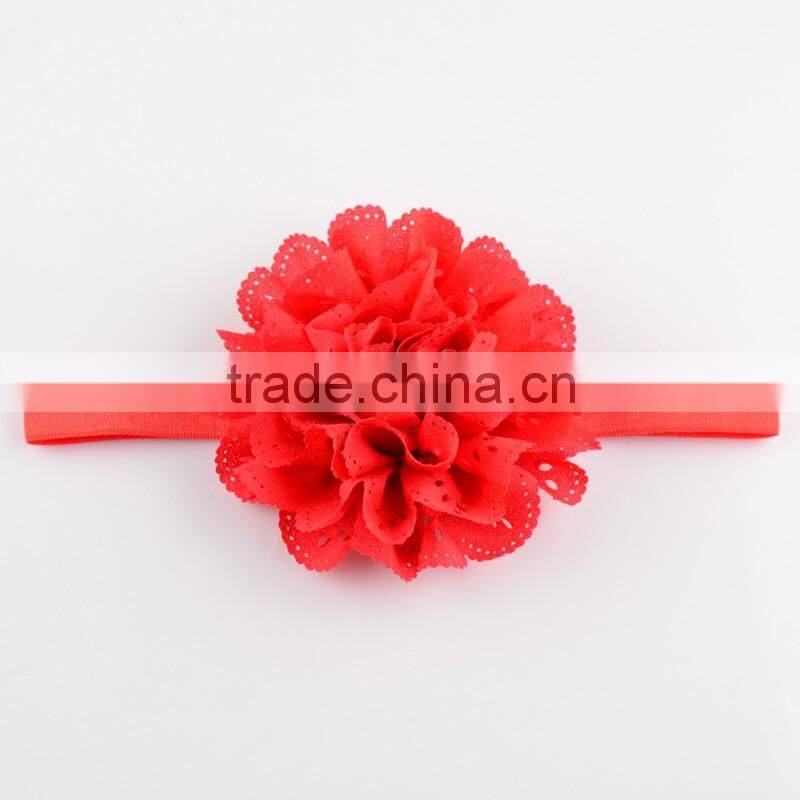 Hot-sales large flower Headband Toddler sunshine flower Headband baby big flower hair band wh-1746