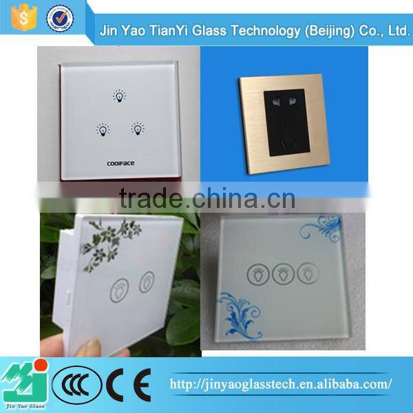 glass touch panel dimmer light switch