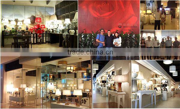 bedside lamps in ceramic and polyresin base