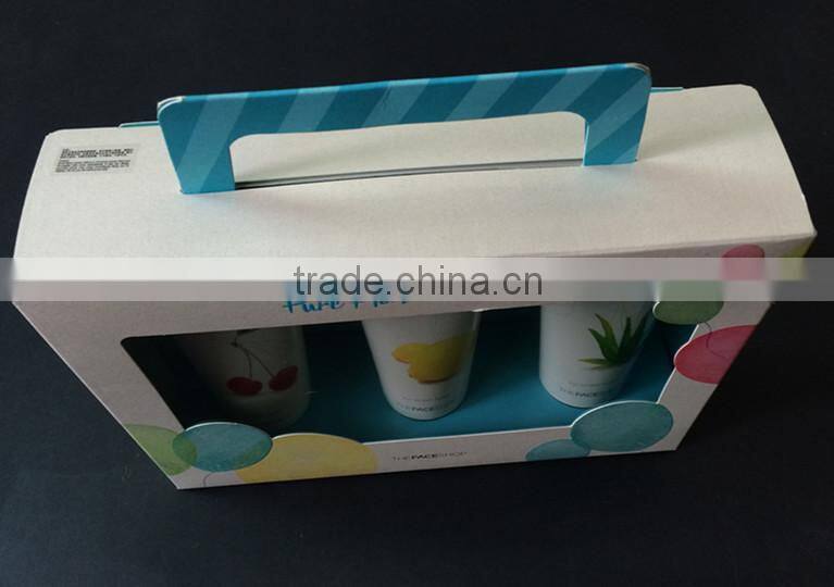 Professional custom high quality, luxury cosmetic gift set packaging box
