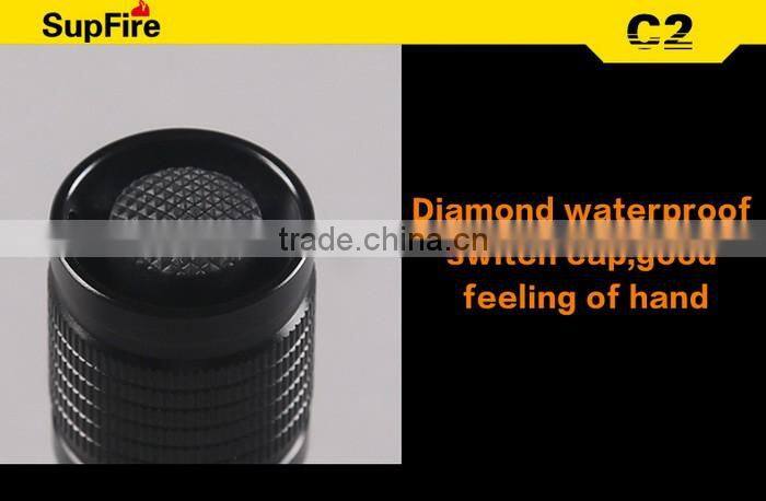 supfire c2 led night hunting torch light