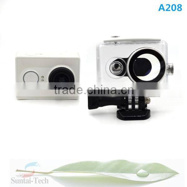 For xiaomi yi waterproof housing xiaomi yi camera case accessories A208