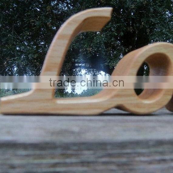 Decorative wood LOVE sign shelf sitter word art