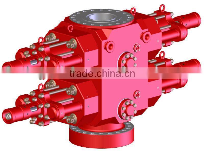 The ram blowout preventer for drilling