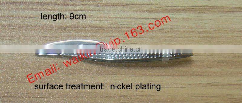 Nice tweezers with gold-plating