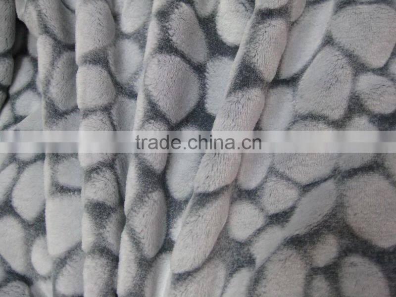 New Pattern Soft and Warm Flannel Plush Dobby Blanket