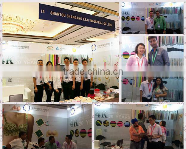 All color promotional durable harmless soft crochet bra wholesale elastic webbing in white