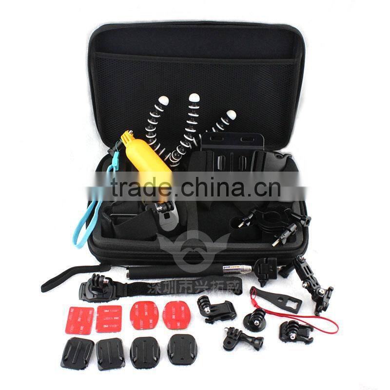 23-in-1 GoPro accessory kit for Gopro Hero 2/3/3+/4/4 Session
