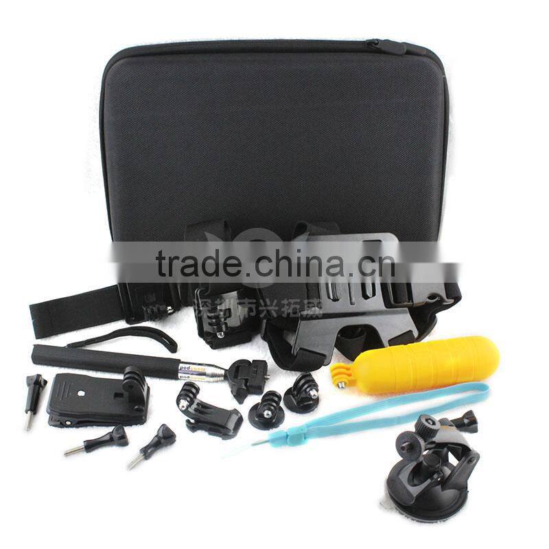 17-in-1 GoPro accessory kit for Gopro Hero 2/3/3+/4/4 Session