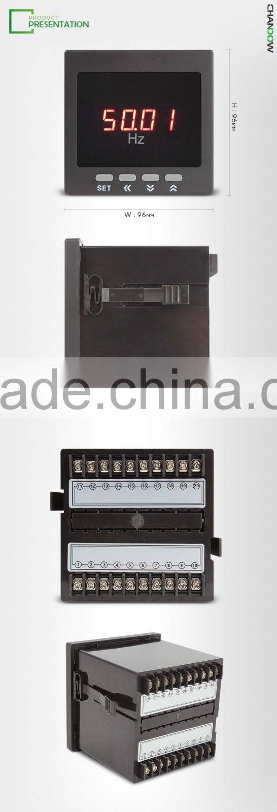 QD184F-9X1 Programmable Digital AC Frequency meter